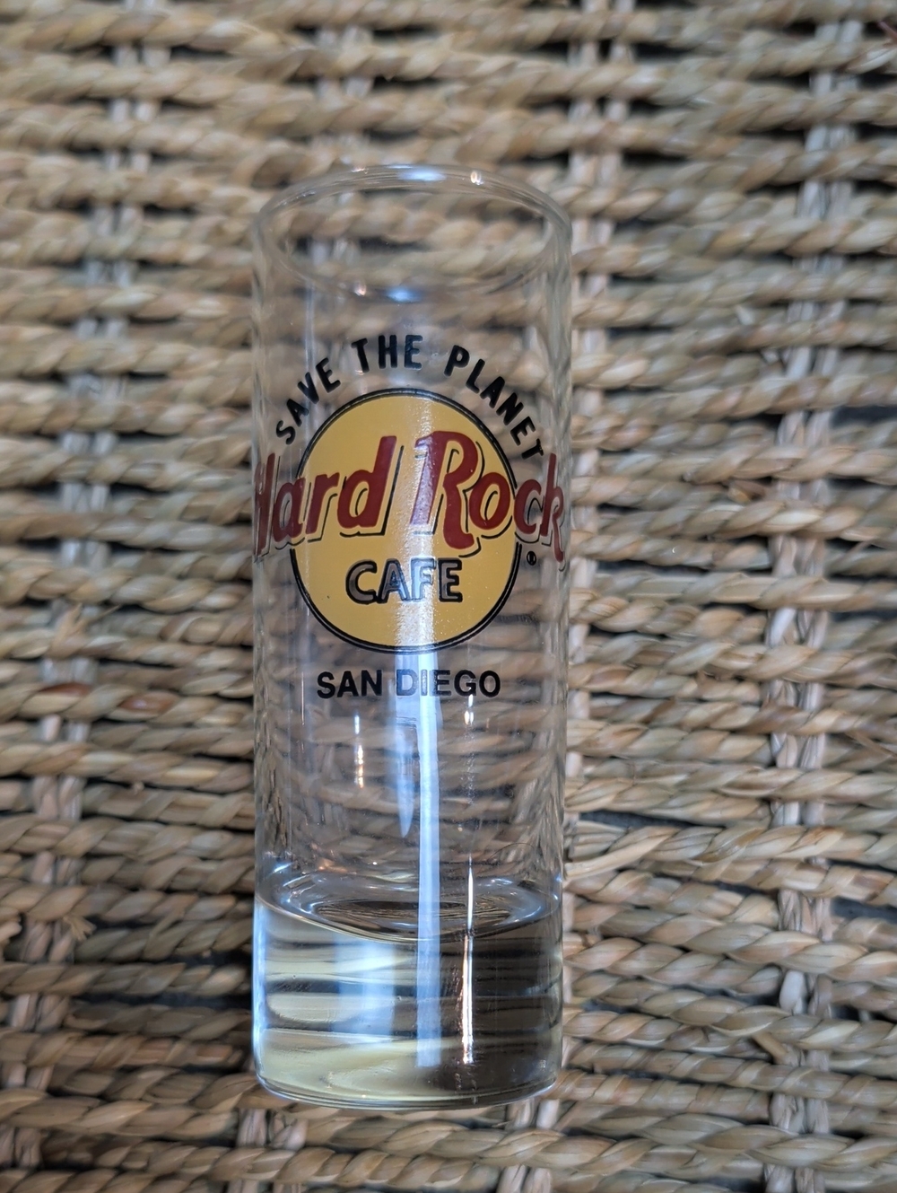Hard Rock Cafe San Diego Beer Glass And 2 Shot Glasses Like New - Picture 3 of 6